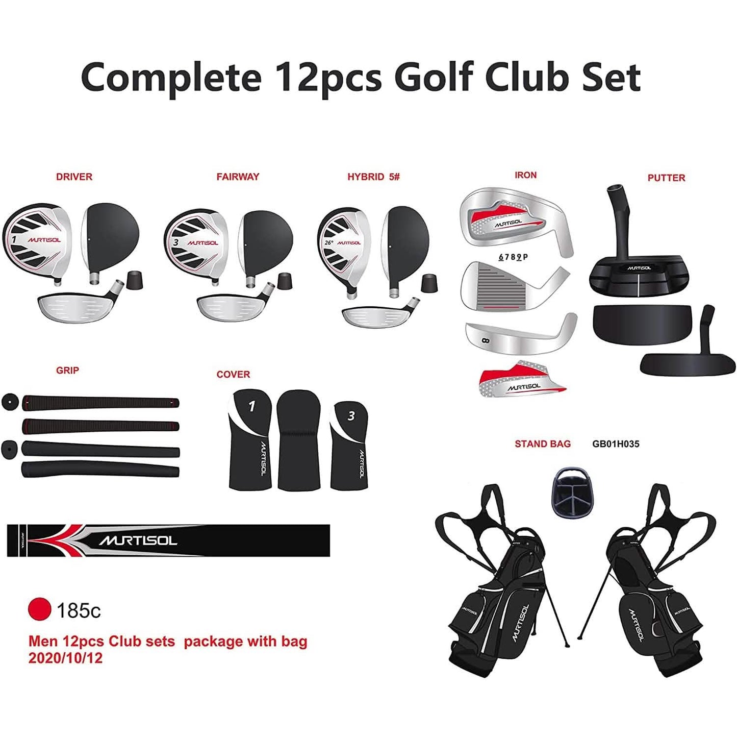 Komplette Golfschläger-Sets für Herren
