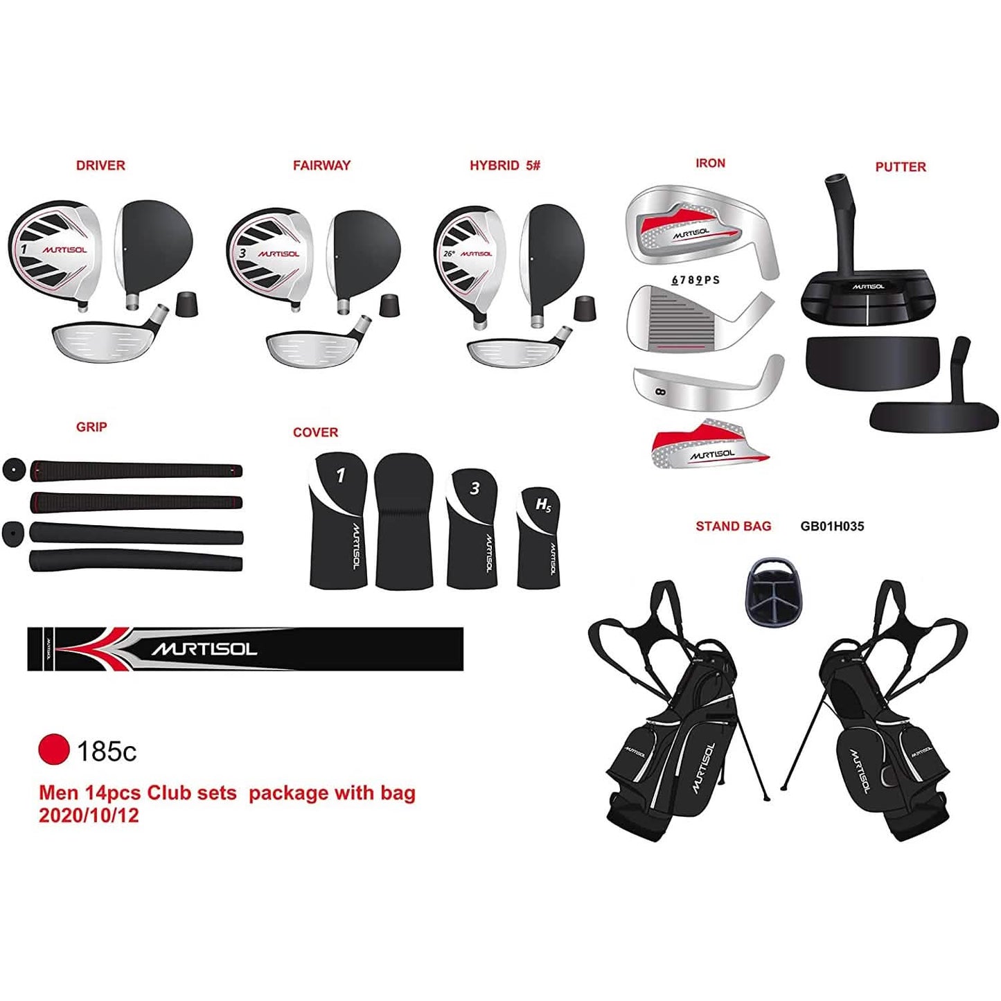 Komplette Golfschläger-Sets für Herren