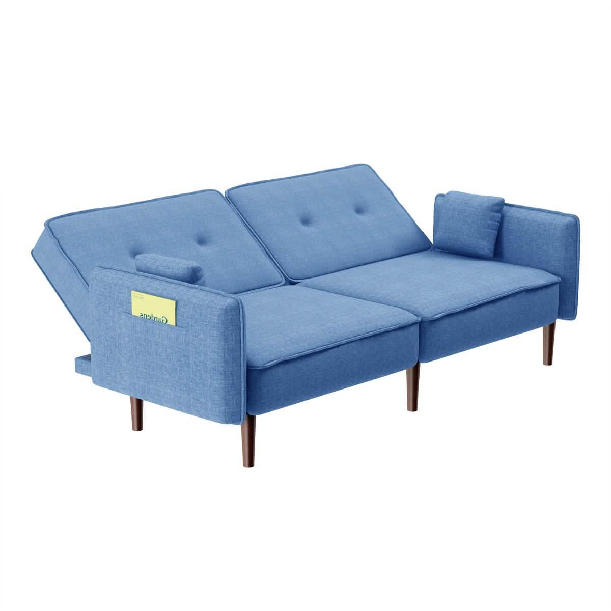 Schlafsofa mit 2 Kissen
