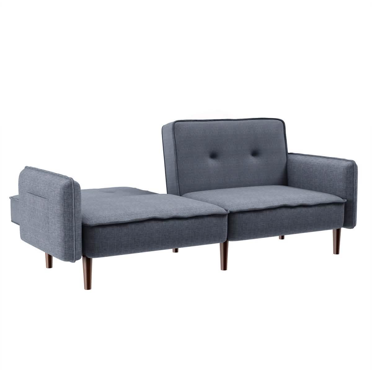 Schlafsofa mit 2 Kissen