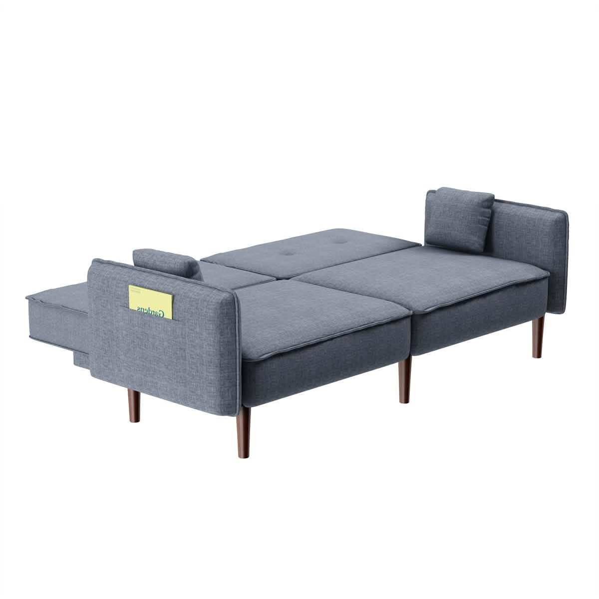 Schlafsofa mit 2 Kissen