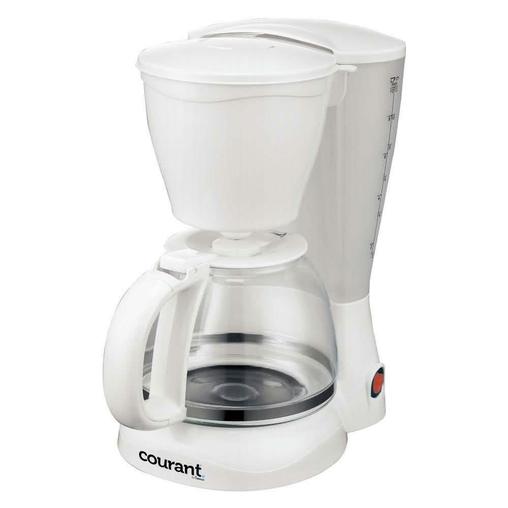 Courant 8-Tassen-Kaffeemaschine mit Permanentfilter & Löffel