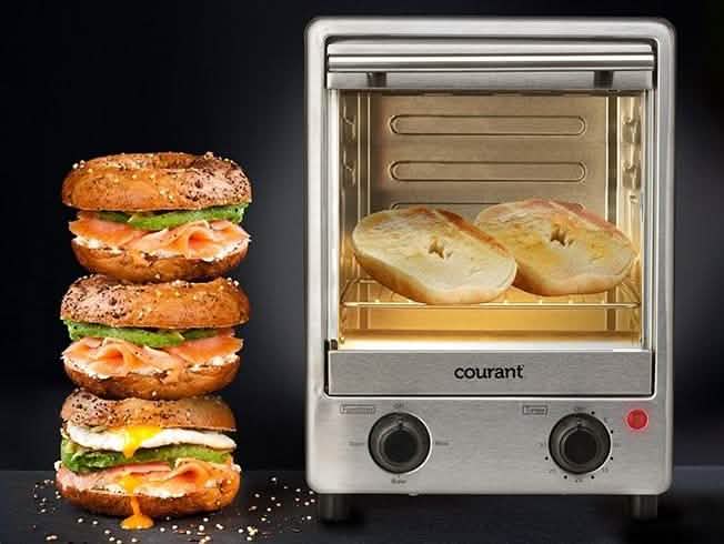 Courant 900-Watt 4-Scheiben-Toaster