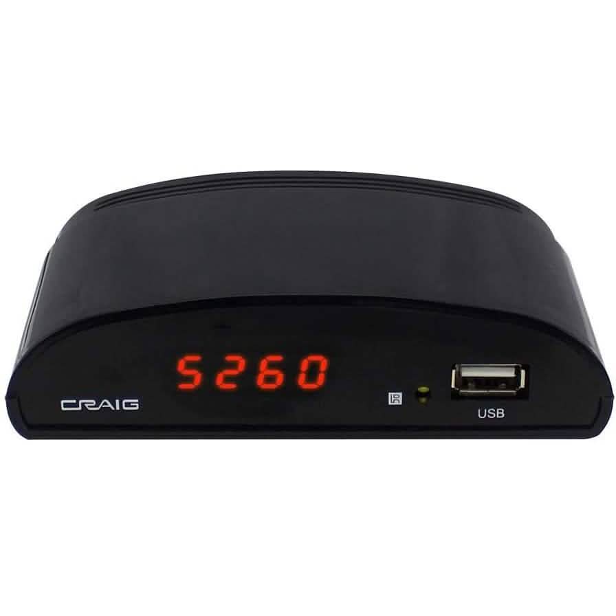 Craig CVD509N Digital-Analog-Broadcast-Konverter mit Fernbedienung