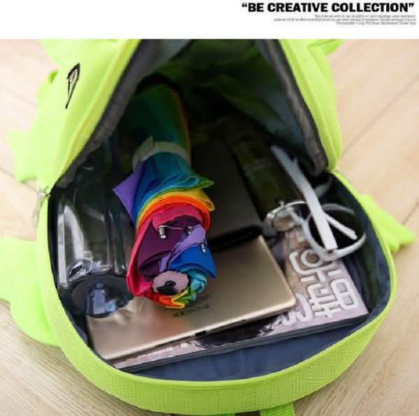 Kreativer Chamäleon-Cartoon-Rucksack