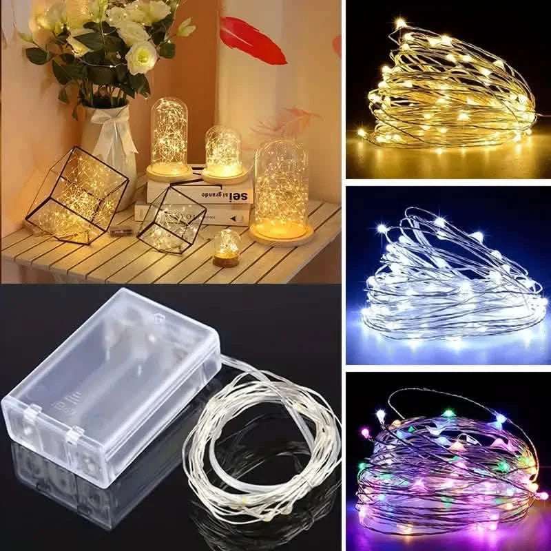Kreative Lichterketten für Schlafzimmer, Party, Hochzeit, Outdoor-Camping, Wandern und Dekoration