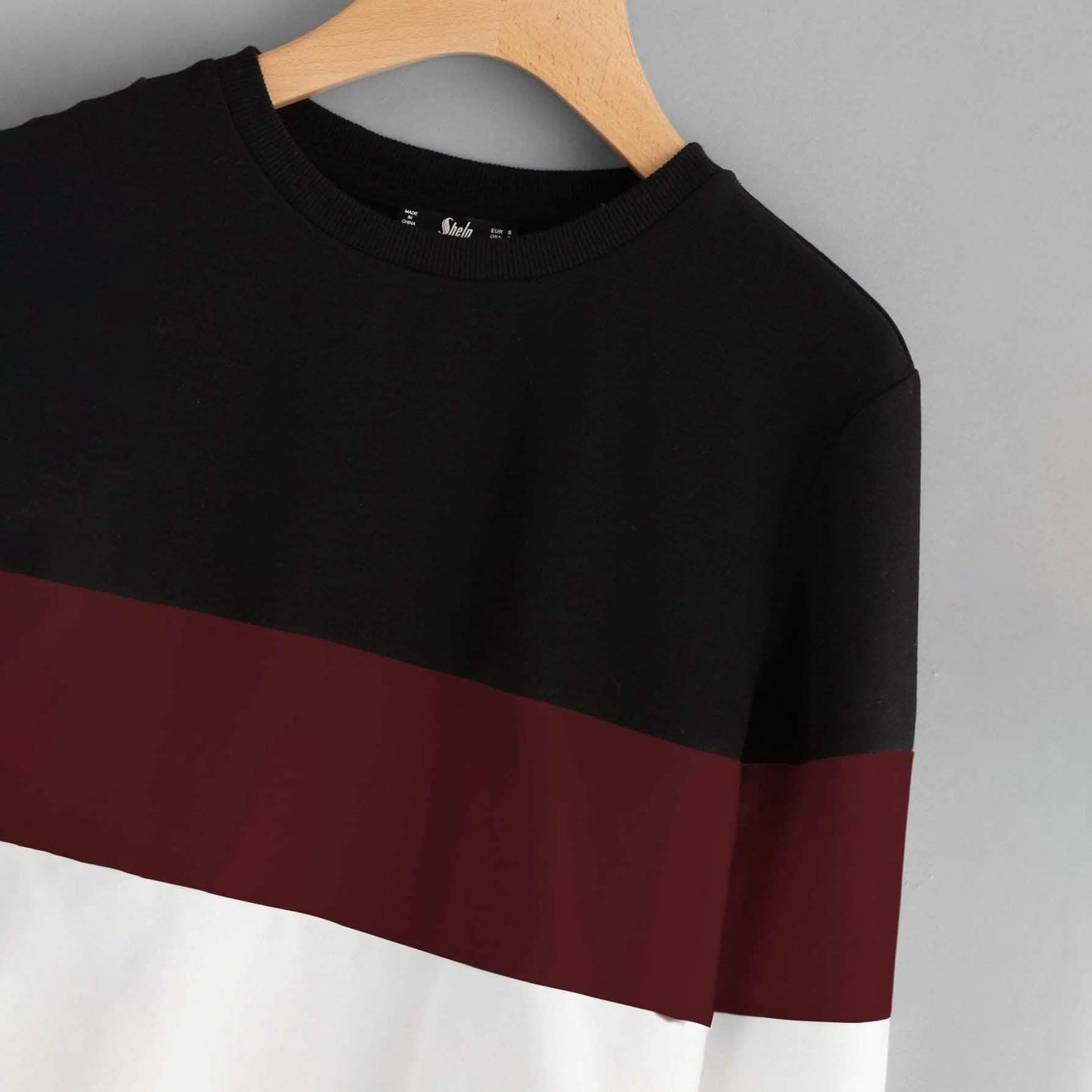 Cut-and-Sew-Pullover