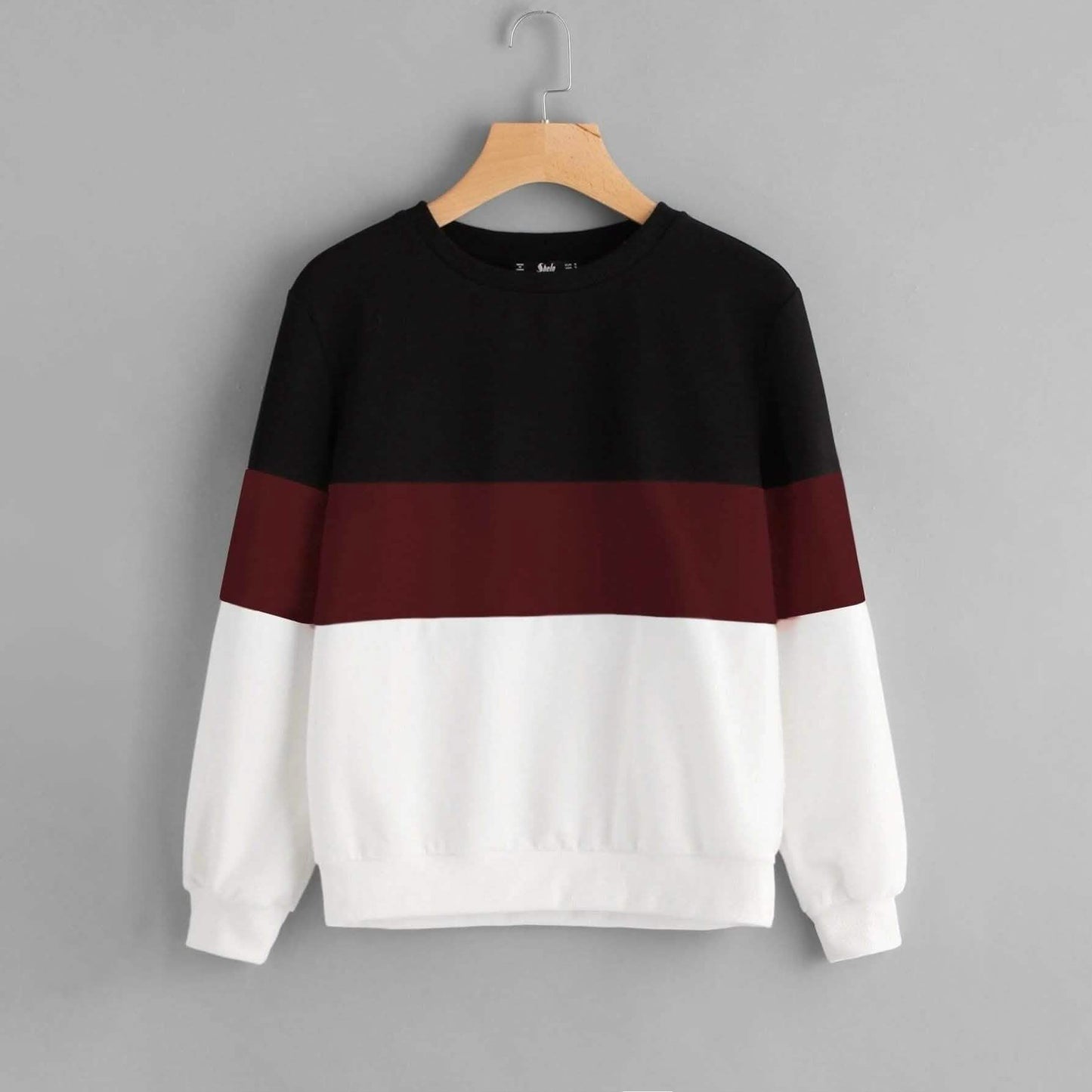 Cut-and-Sew-Pullover