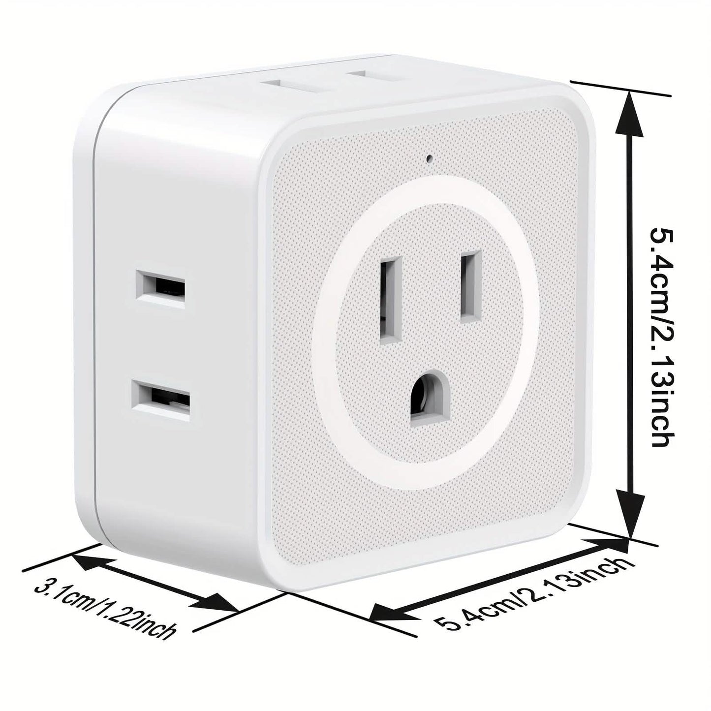 Mehrfachsteckdosenadapter – Fünffach-Wandsteckdose