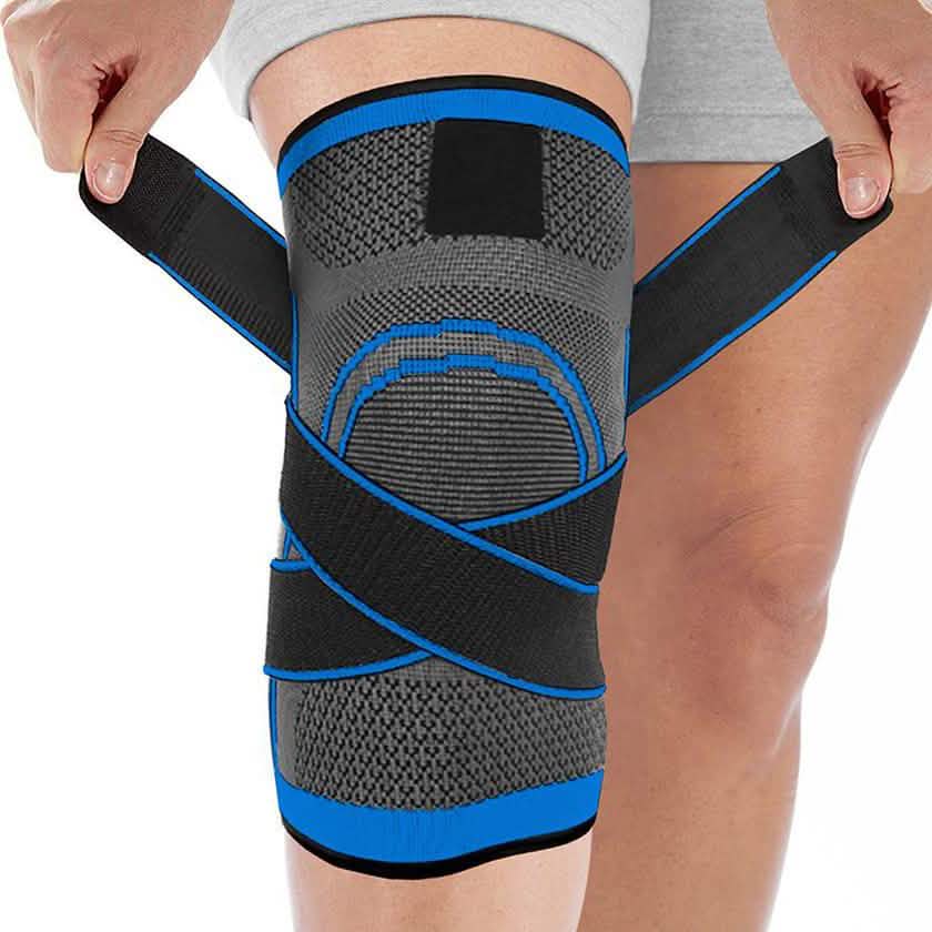 DCF-Kompressions-Kniebandage mit verstellbaren Riemen