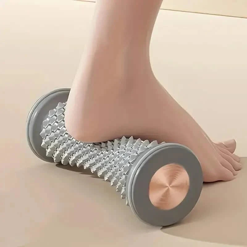 Faszien Massagegerät für die Durchblutung mit Plantarfaszien-Massagerolle, Schmerzlinderung und Reflexzonenmassage