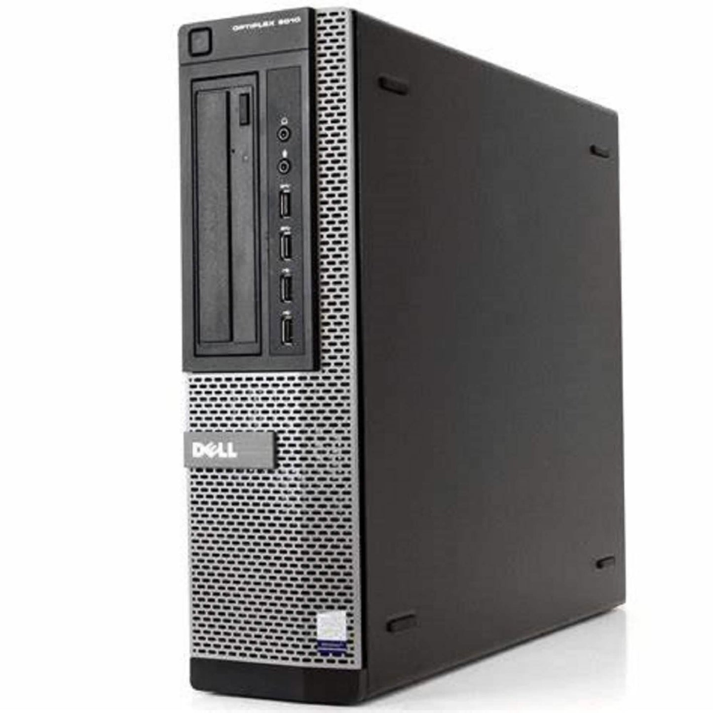 Dell 9010 Intel Core i7 8GB RAM 500GB HDD Windows 10 Pro WiFi Desktop PC (Generalüberholt)