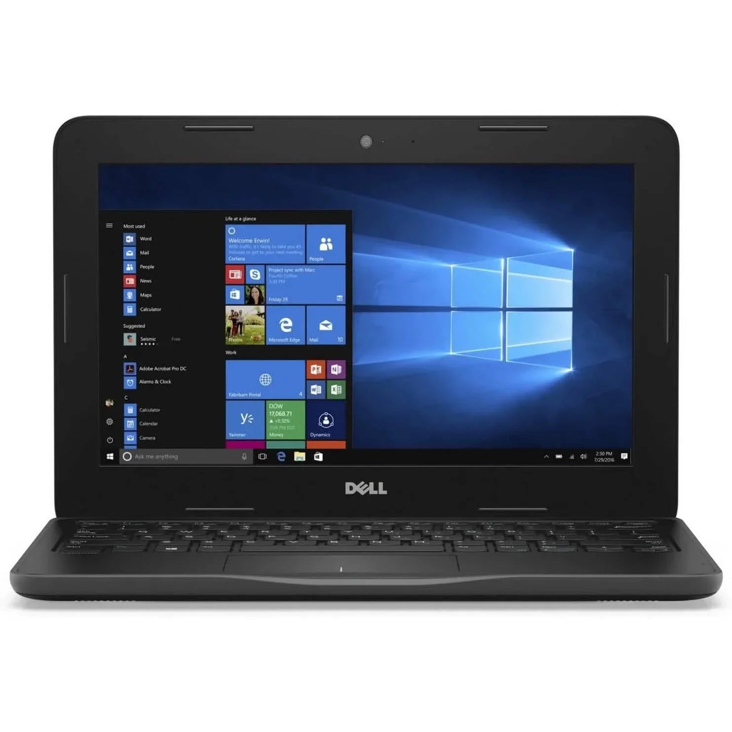 Dell Latitude 3180 Education 11,6 Zoll HD Laptop Windows 10 Professional (Generalüberholt)