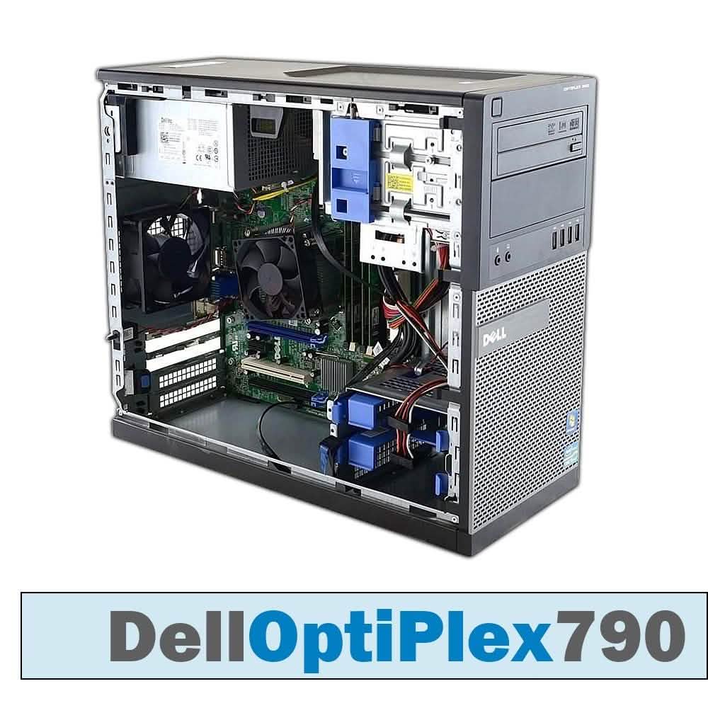 Dell OptiPlex 790 MT/Core i5-2400 Quad @ 3,1 GHz (generalüberholt)