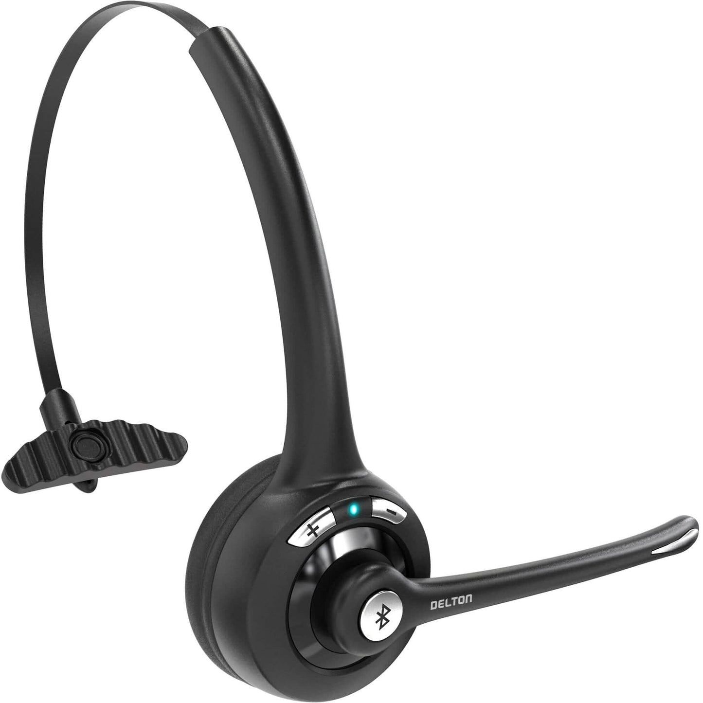 Delton 10X Bluetooth Computer-Headset, kabelloses Over-Ear-Headset mit einem Ohr