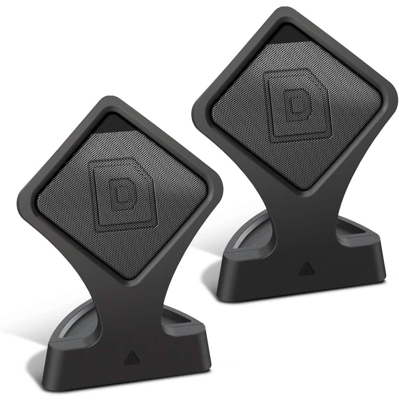 Delton Tragbarer Lautsprecher mit lautem Stereoklang, Bass mit BT v4.2 und integriertem Mikrofon