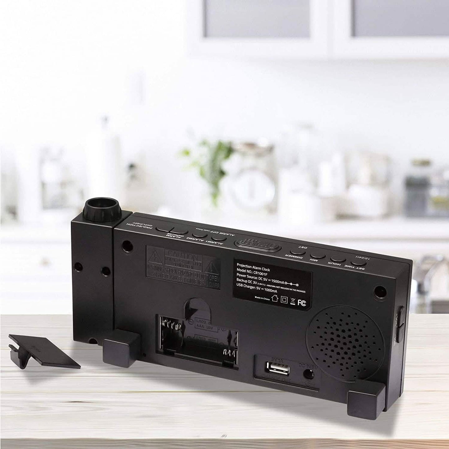 Digitaler Radiowecker mit Projektionsfunktion