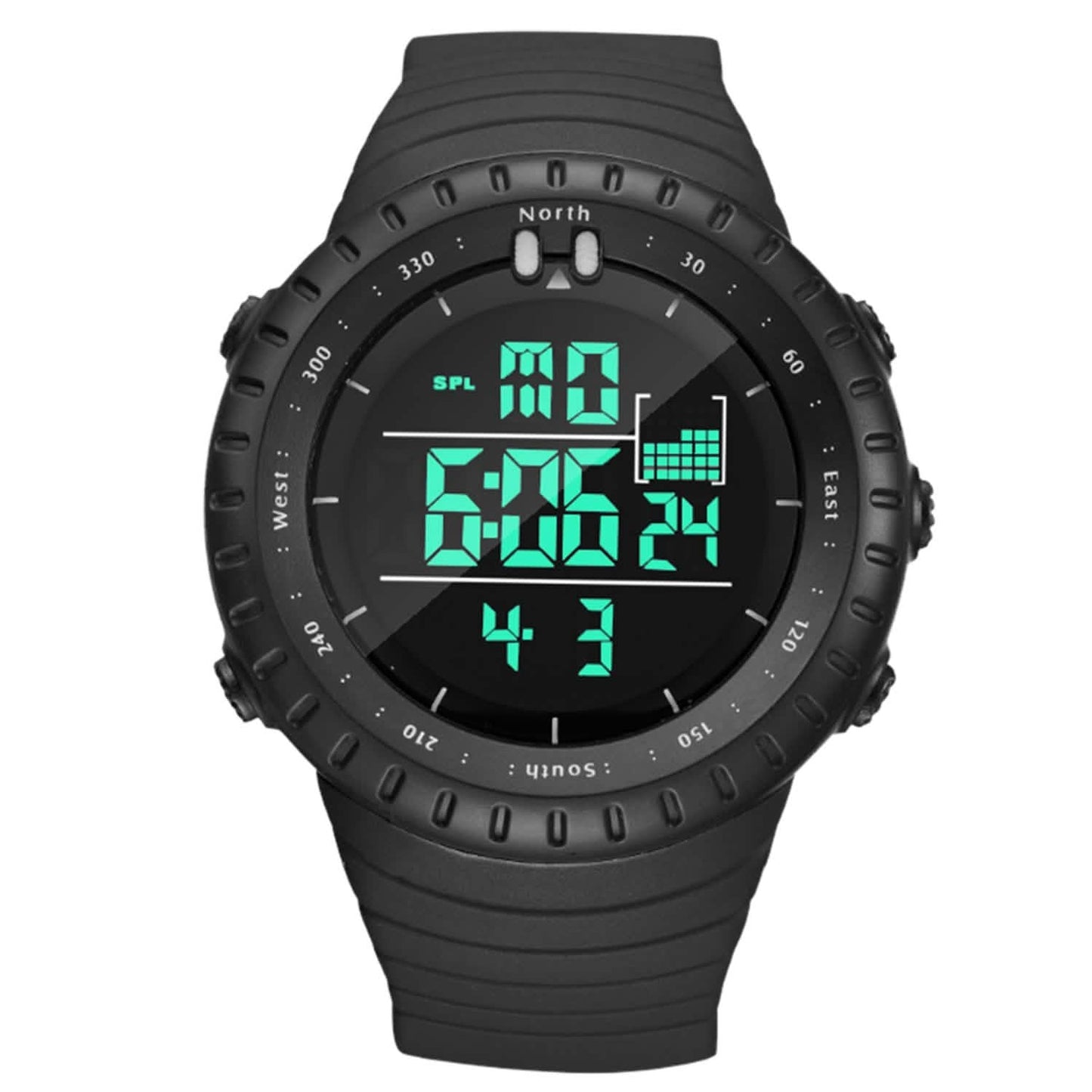 Digitale Herren-Sport-Militär-Taktik-Armbanduhr