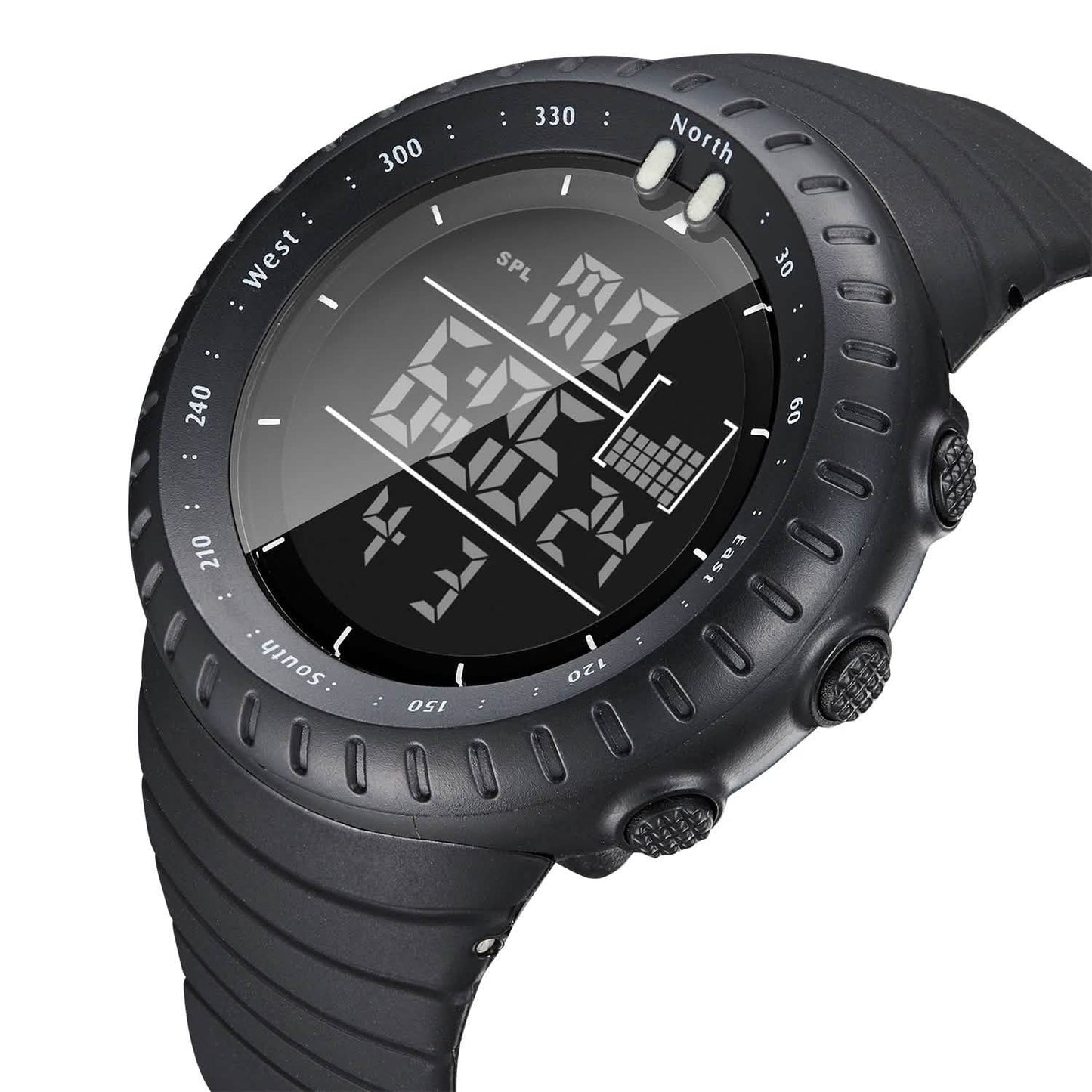 Digitale Herren-Sport-Militär-Taktik-Armbanduhr