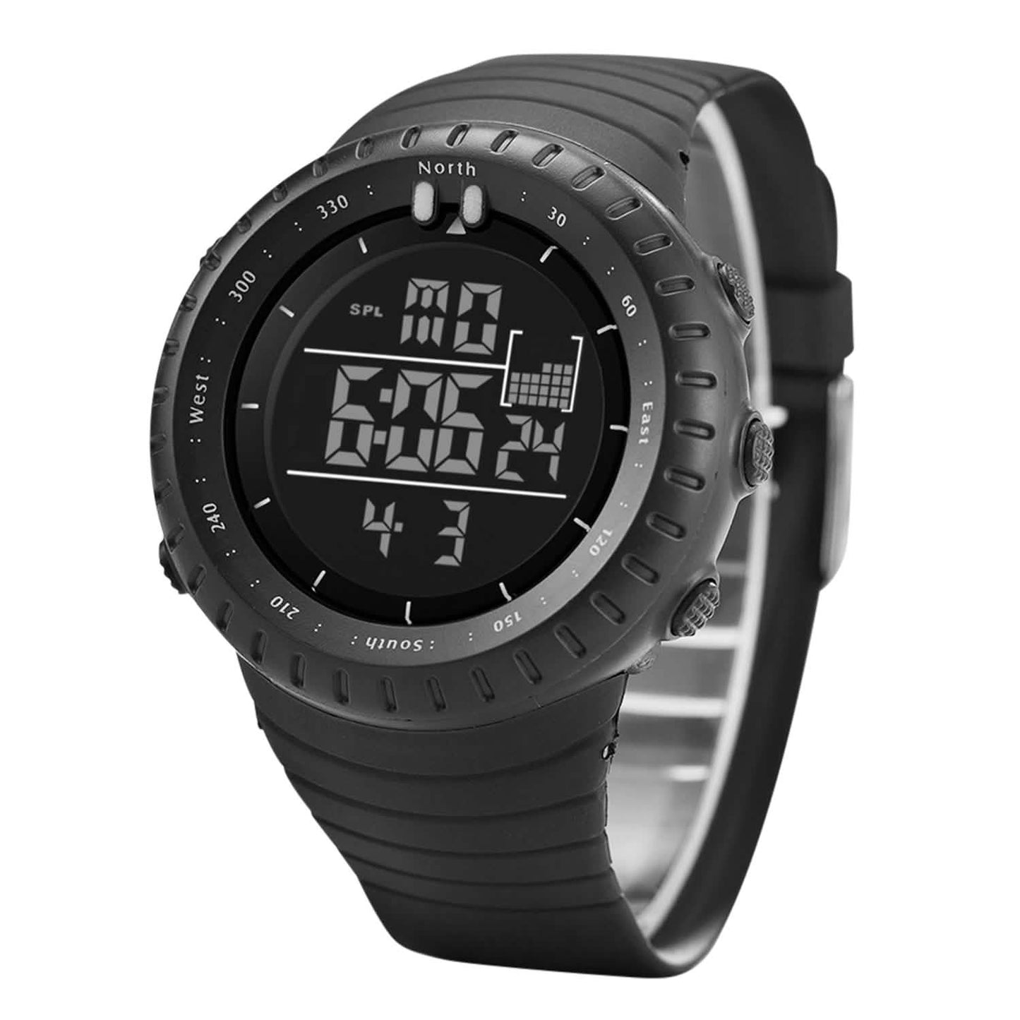 Digitale Herren-Sport-Militär-Taktik-Armbanduhr