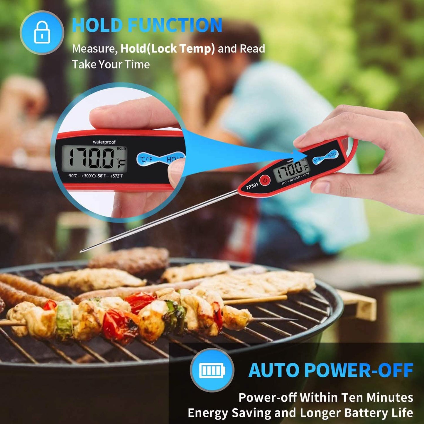 Digitales Wasser-Lebensmittel-Thermometer