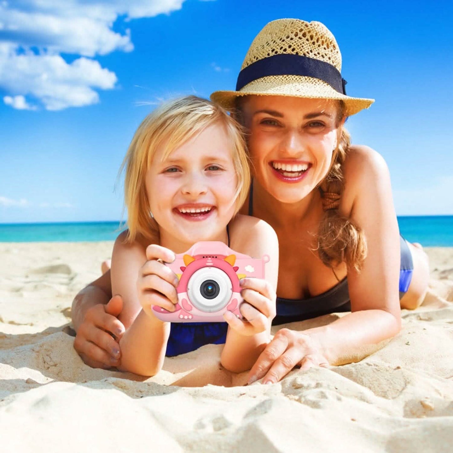 Dinosaurier Kinder Selfie 48MP 1080P HD Cartoon Digitalkamera