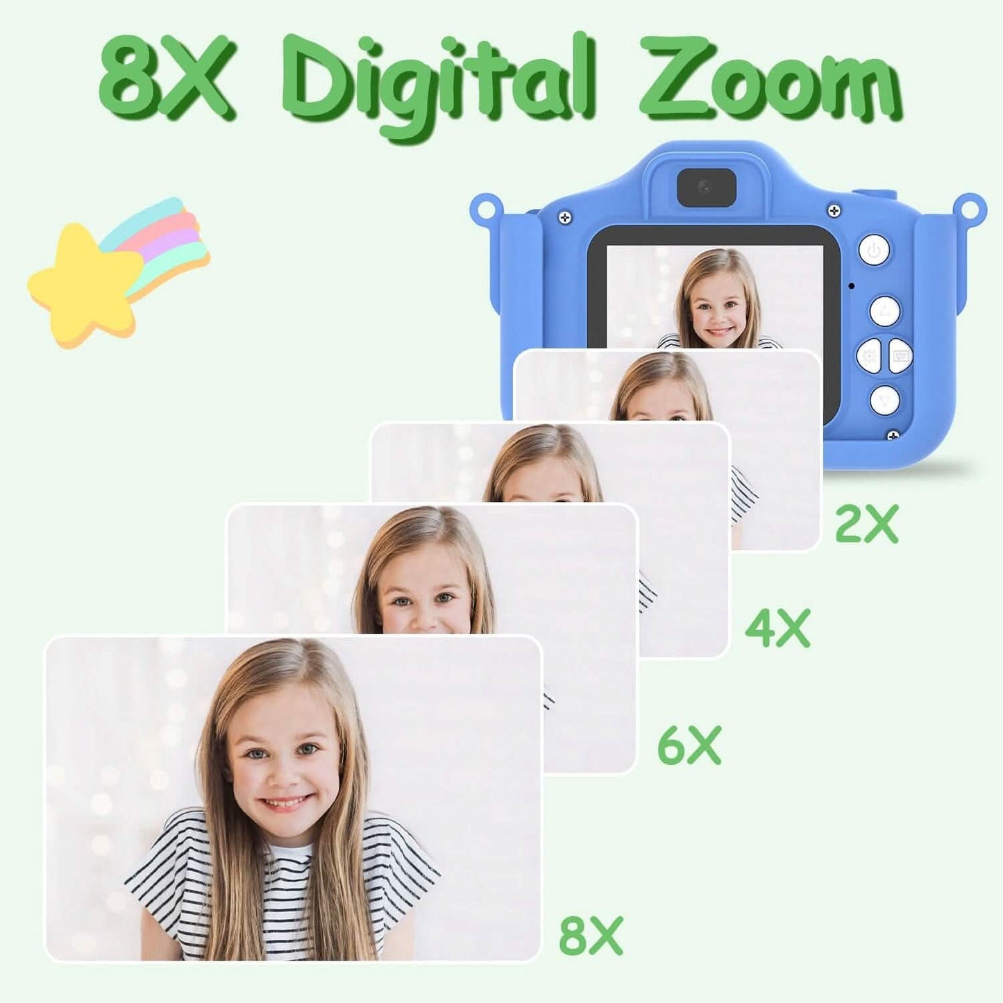 Dinosaurier Kinder Selfie 48MP 1080P HD Cartoon Digitalkamera