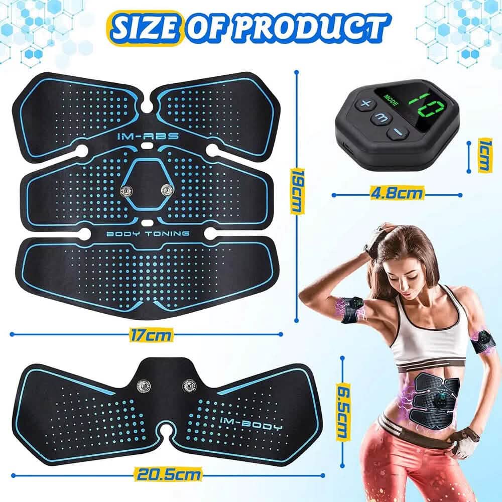 Display Abdominal-Patch-Fitnessgerät Muskel-Fitness für Zuhause