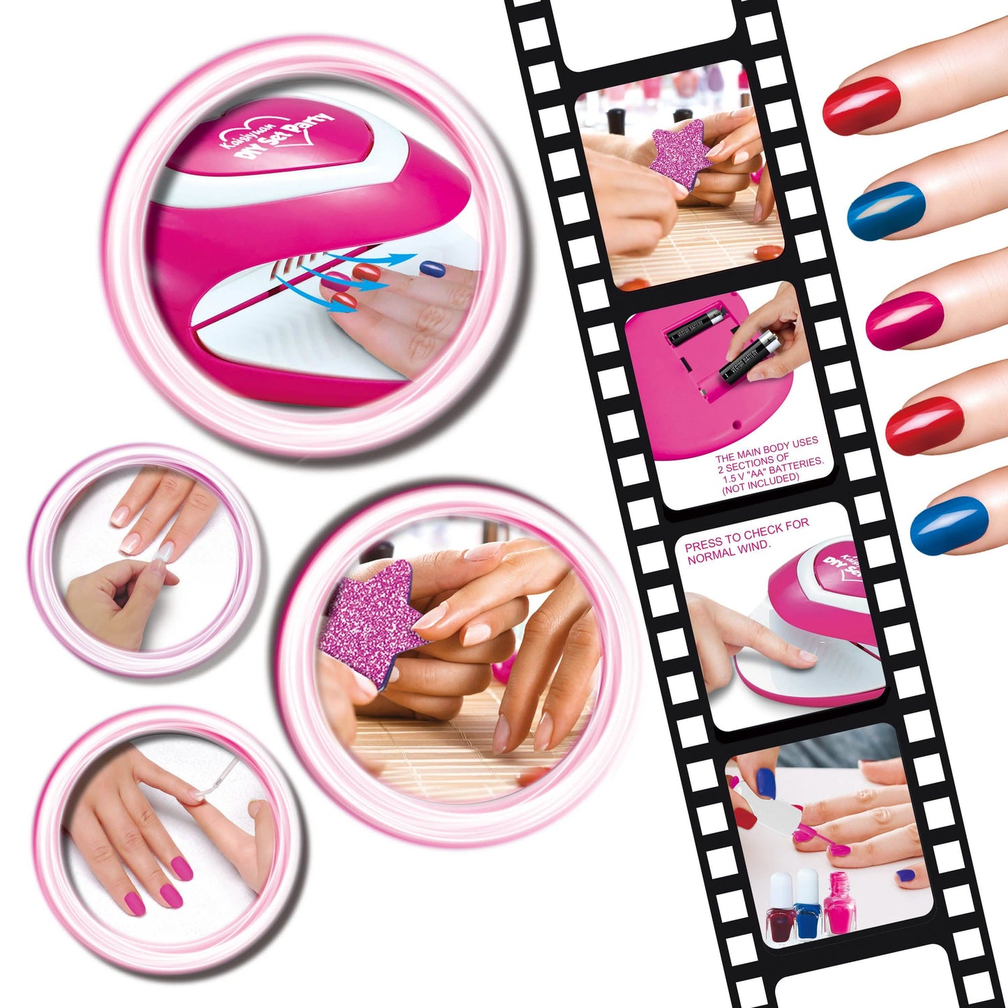 DIY Nagelkunstwerkzeug Maniküre-Set