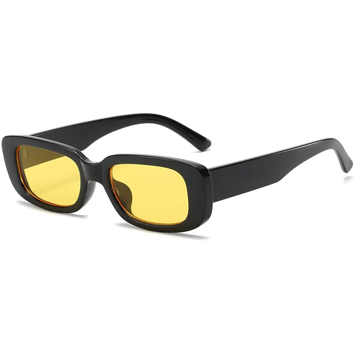 Dollger Retro Fashion Rechteckige Sonnenbrille
