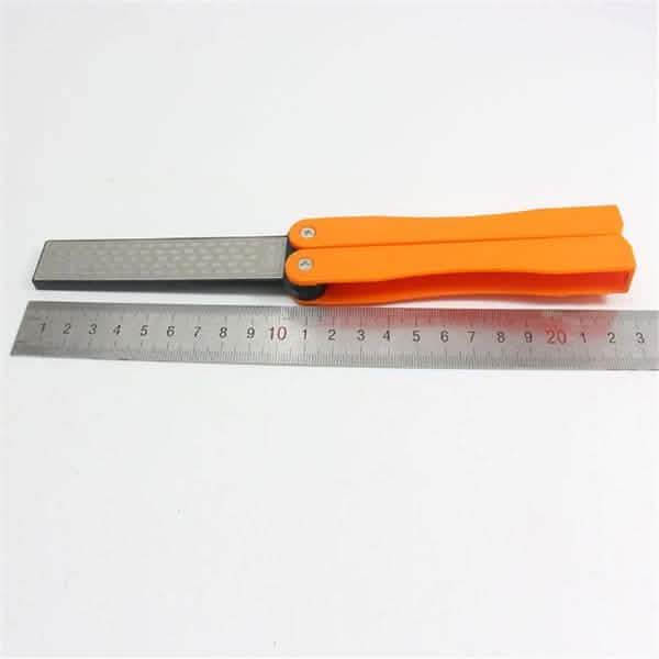 Doppelseitiger Taschen-Falt-Schärfer Diamant-Messerschärfer Outdoor