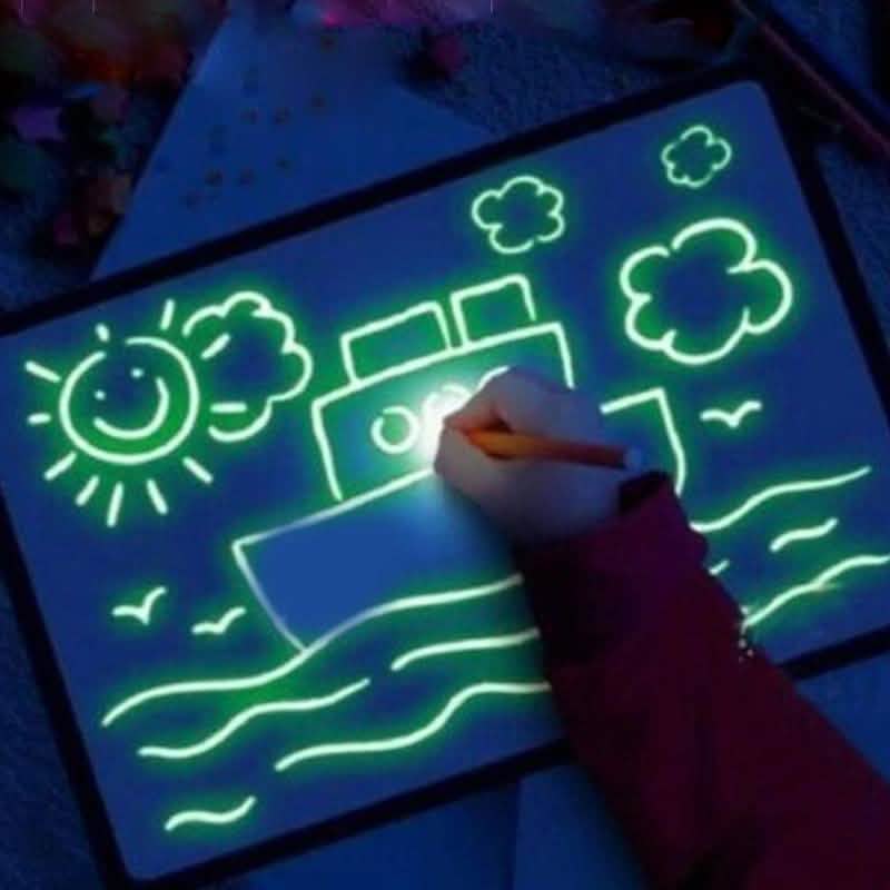 Draw With Light Kinder-Lerntablet Magische Zeichenplatte
