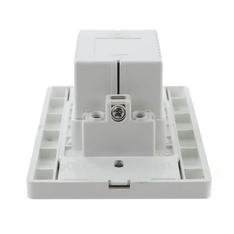 Dual-Stecker-Steckdosenadapter mit 2 USB-Anschlüssen und Schalter