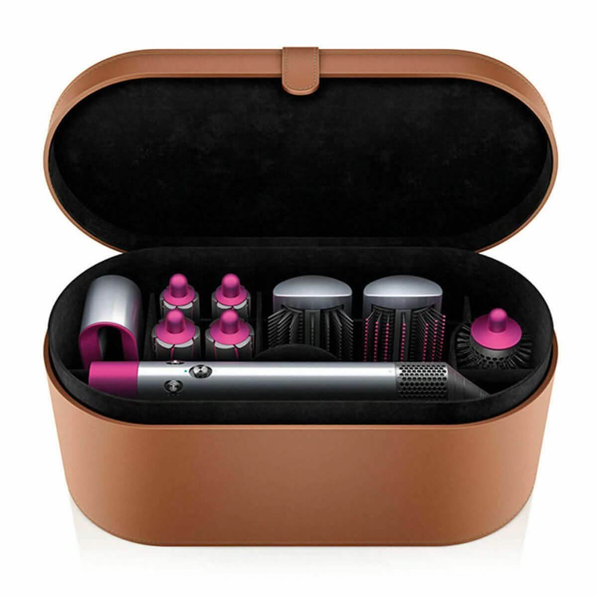 Dyson Große Aufbewahrungsbox Beige für Airwrap Haarstyler (Generalüberholt)