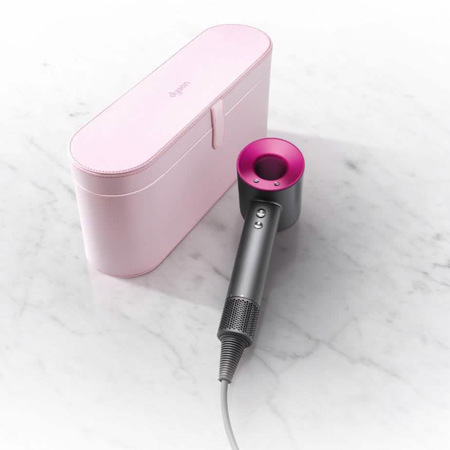 Dyson Supersonic Haartrockner Original Leder Kratzfeste Organizer Reisetasche (Generalüberholt)