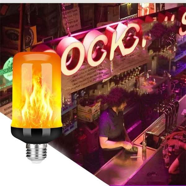 E27 LED Flammeneffekt-Glühbirne