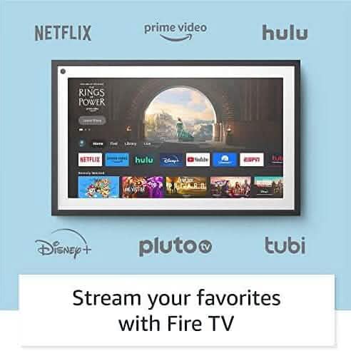 Echo Show 15 Full HD 15,6 Zoll Smart Display mit Alexa, Fire TV und Fernbedienung (Generalüberholt)