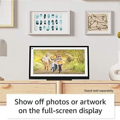Echo Show 15 Full HD 15,6 Zoll Smart Display mit Alexa, Fire TV und Fernbedienung (Generalüberholt)