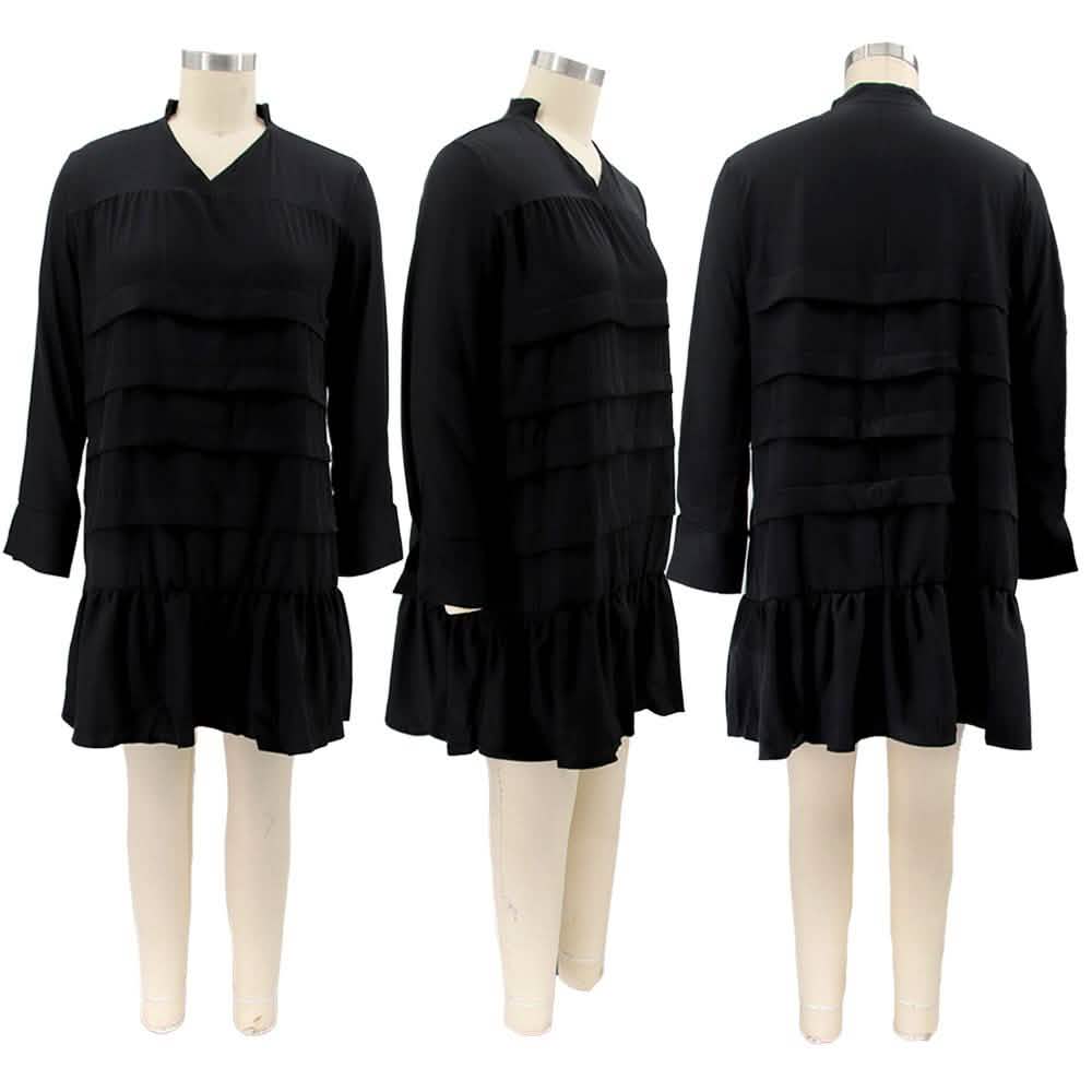 Echoine Damen Oversized Loose Midi-Kleid