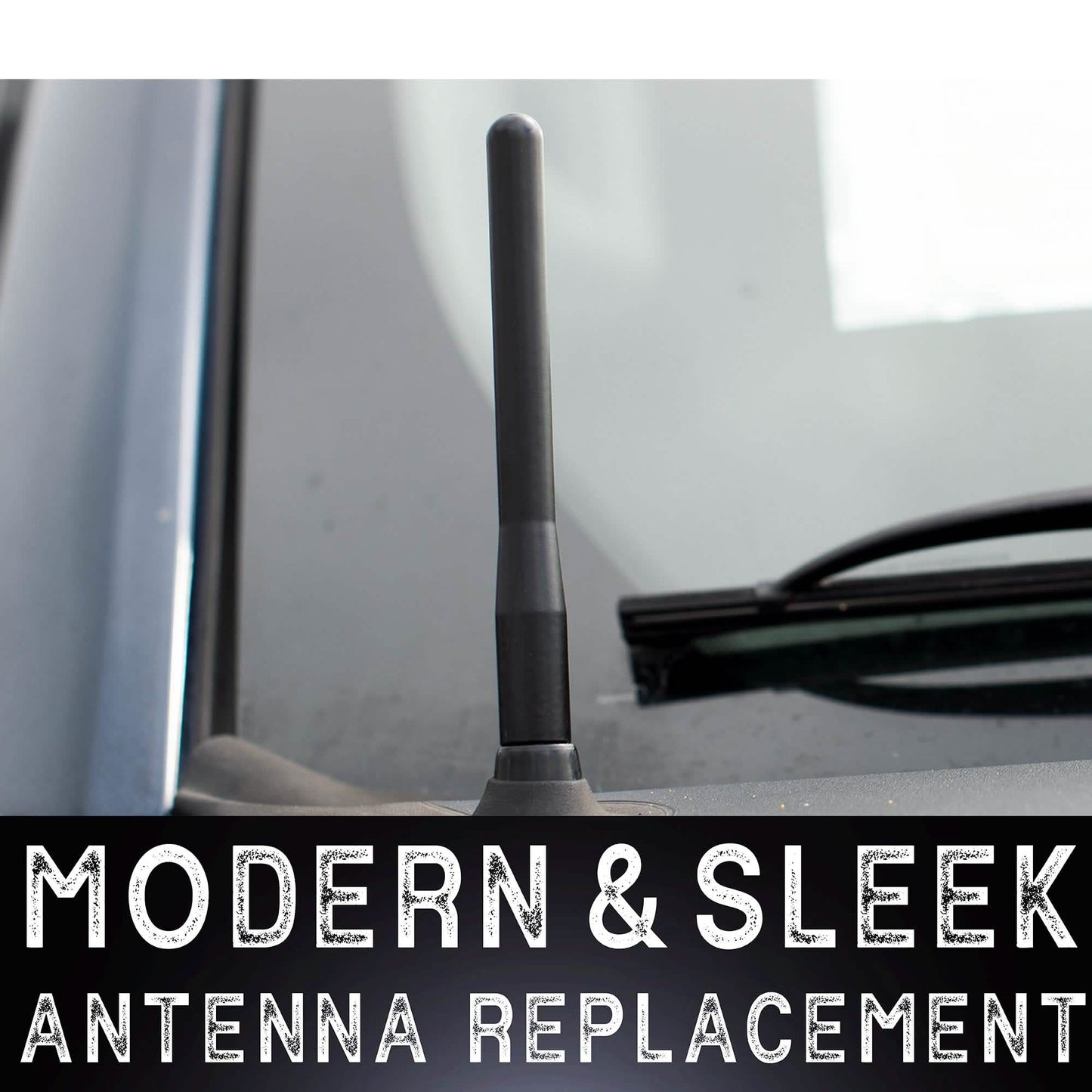 EcoAuto Antenne passend für Ford F150 F250 F350 Super Duty, Bronco, Raptor & Dodge RAM Truck kurze Antenne