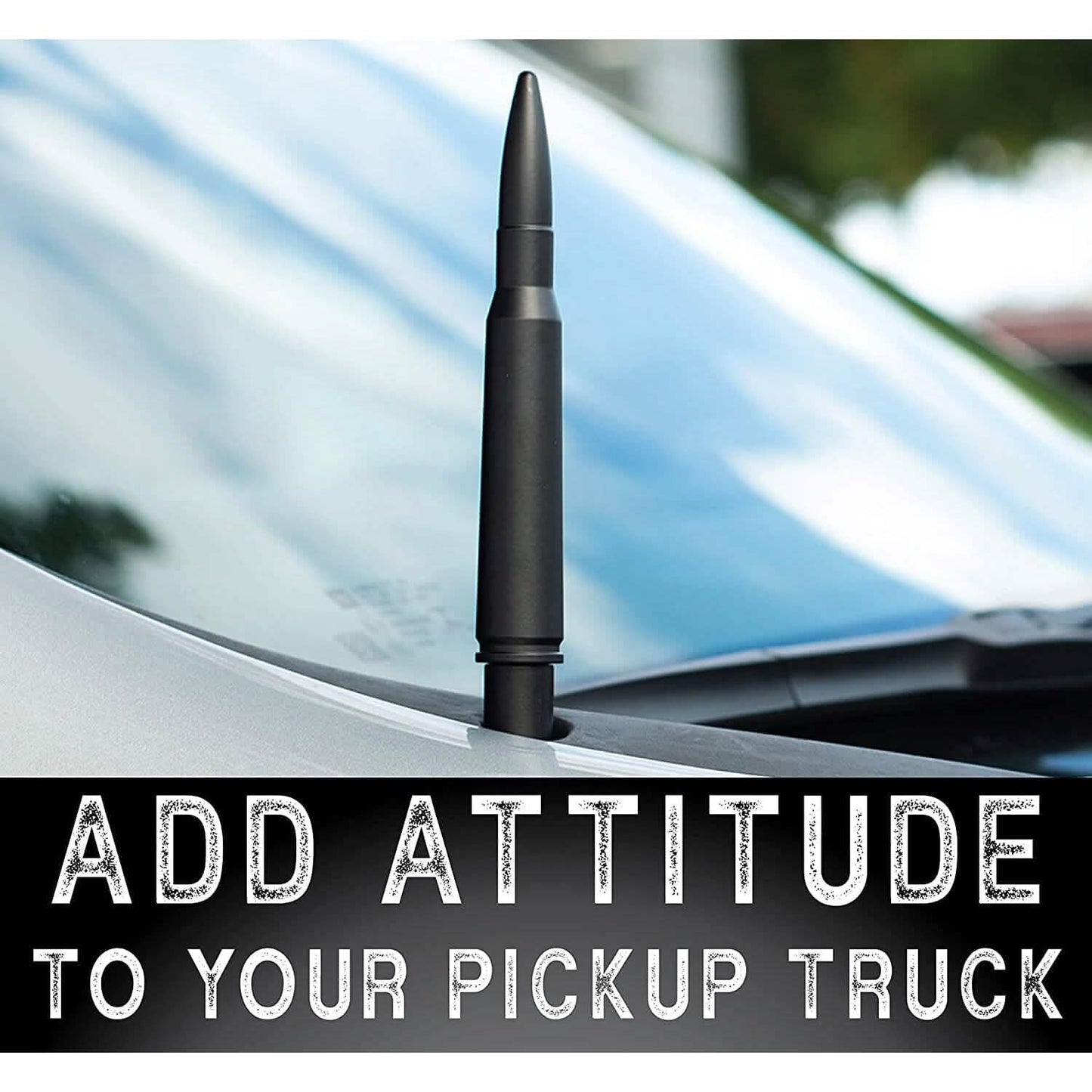 EcoAuto Badass Bullet Antennenersatz passend für alle Chevy & GMC Pickups