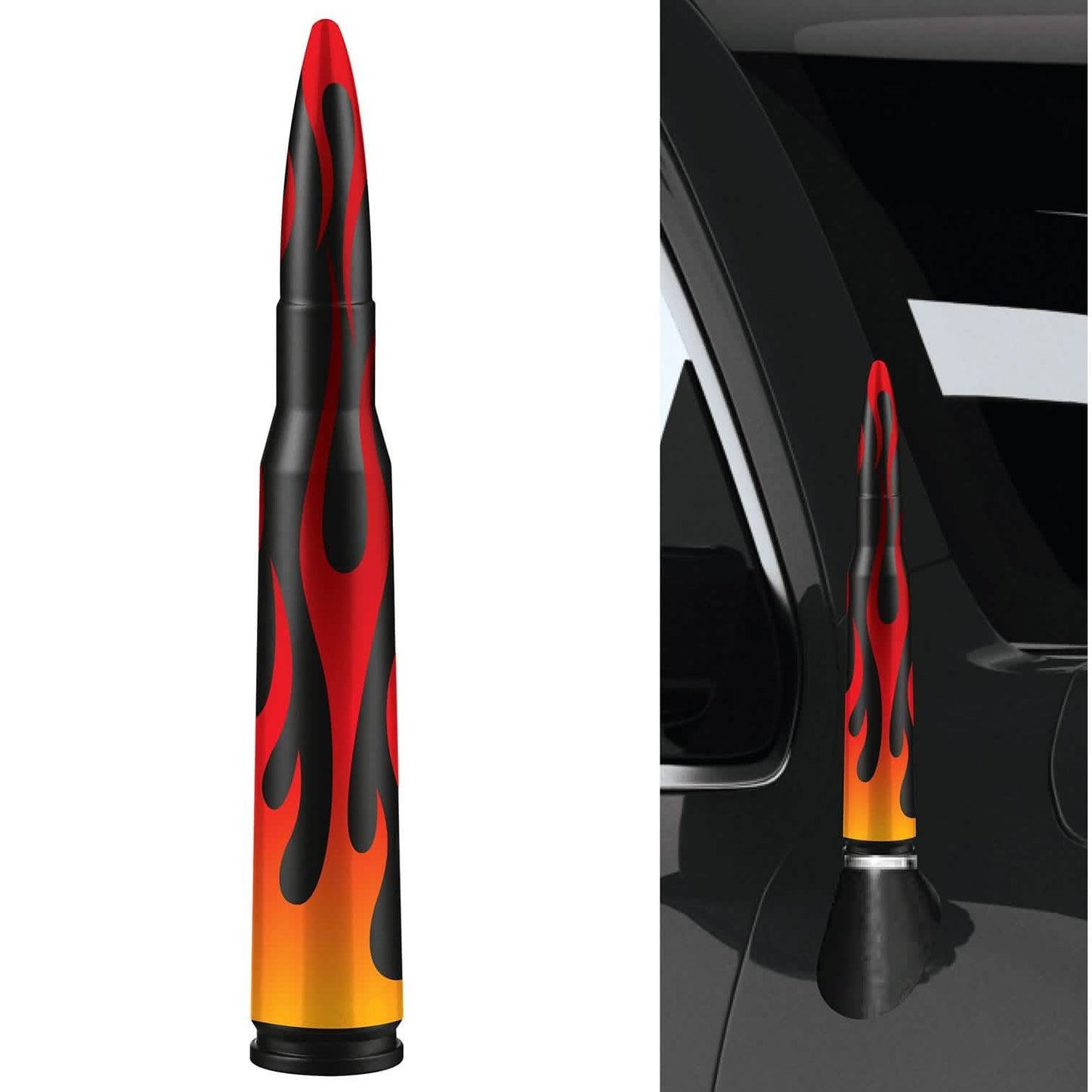 EcoAuto Badass Bullet Antennenersatz passend für alle Chevy & GMC Pickups