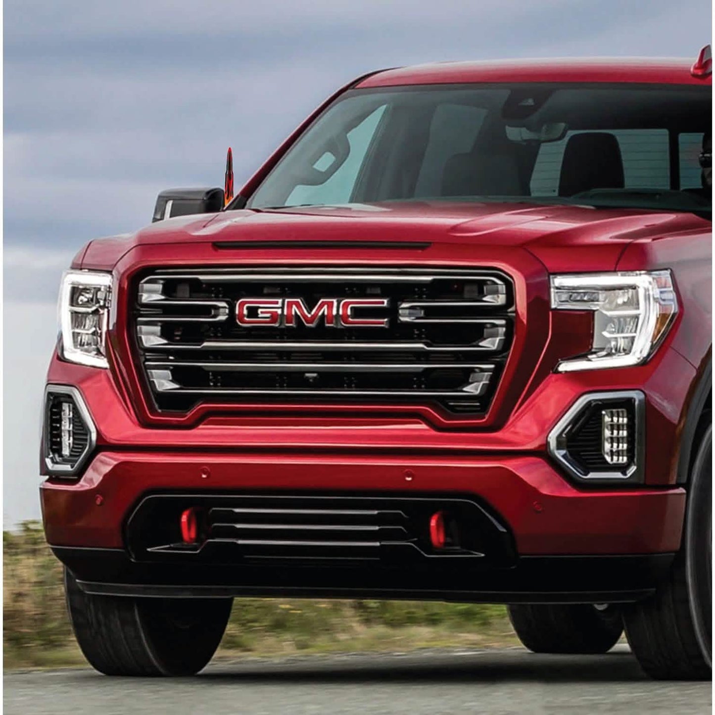 EcoAuto Badass Bullet Antennenersatz passend für alle Chevy & GMC Pickups