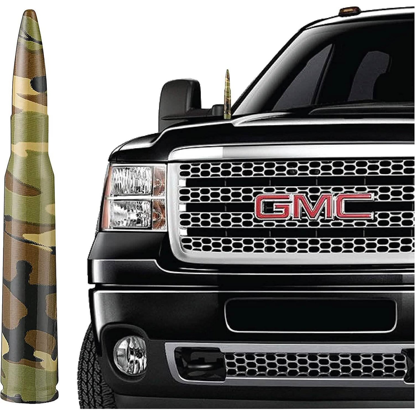 EcoAuto Badass Bullet Antennenersatz passend für alle Chevy & GMC Pickups