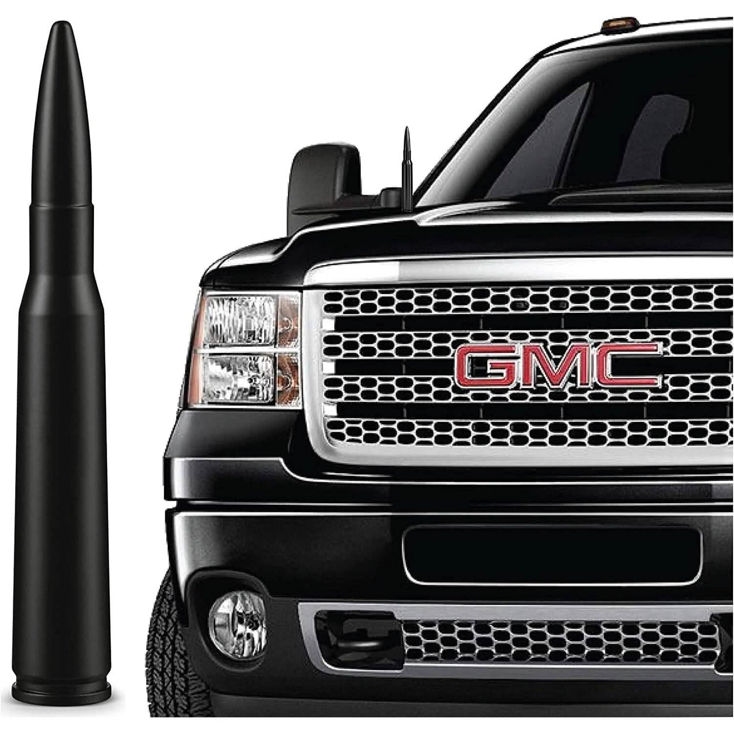 EcoAuto Badass Bullet Antennenersatz passend für alle Chevy & GMC Pickups