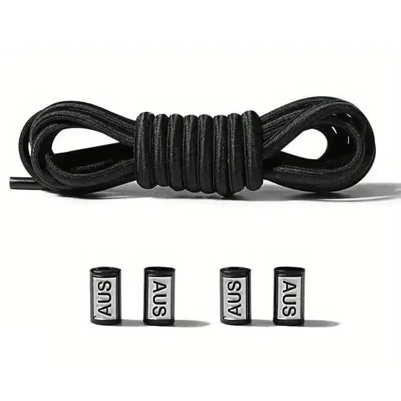 Elastische Schnürsenkel - 100 cm lang, einfach, langlebig und bequem