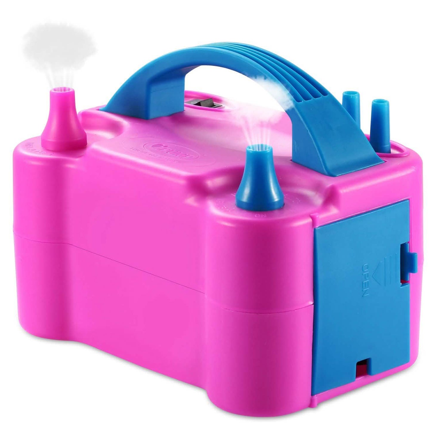 Elektrische Ballonpumpe 600W Ballongebläse Inflator Doppeldüse