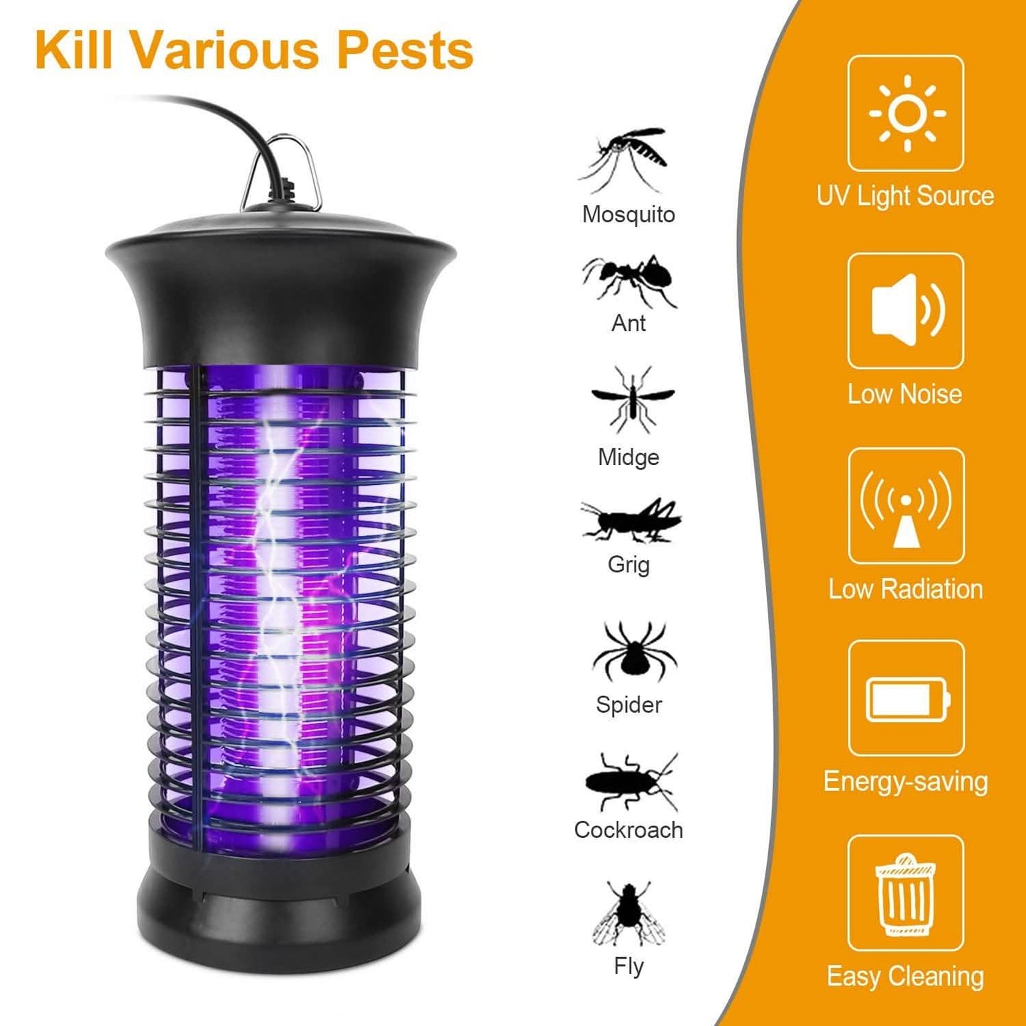 Elektrischer Insektenvernichter Mückenlampe
