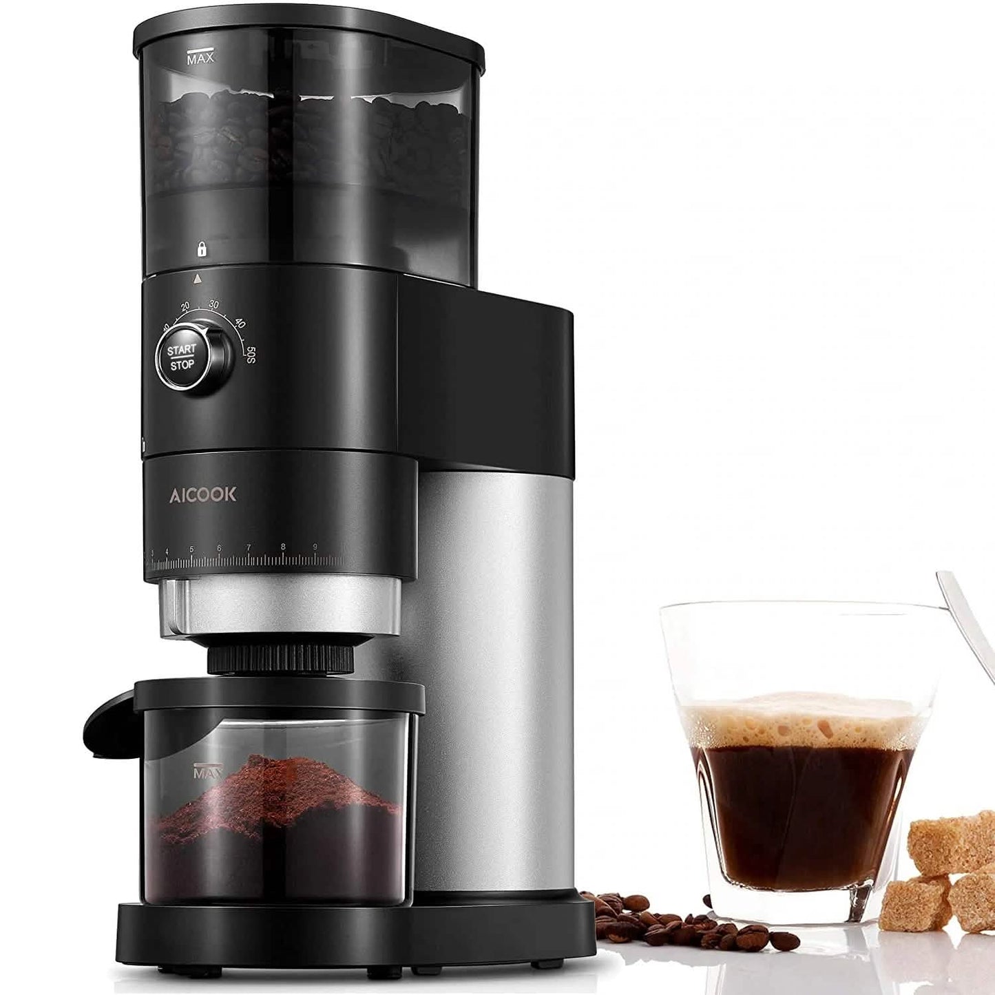 Elektrische Kaffeemühle mit Kegelmahlwerk