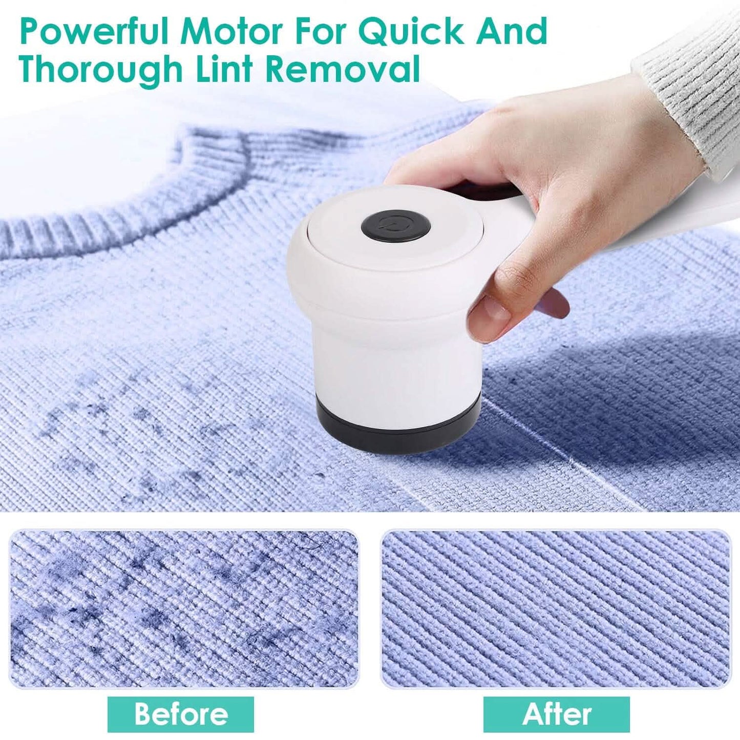 Elektrischer Fusselrasierer Sweater Shaver mit abnehmbarem Griff